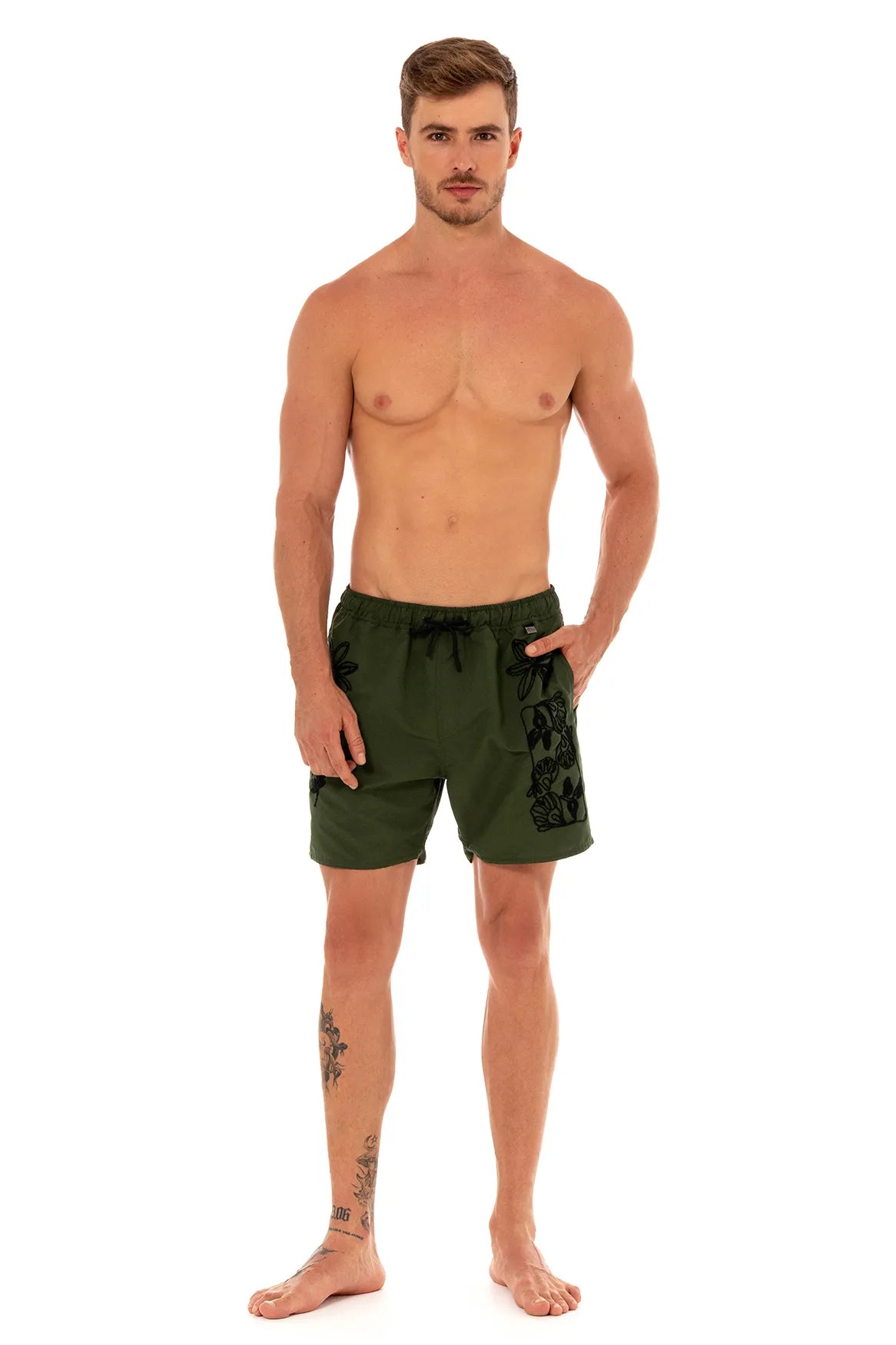 JOE CLAY GREEN SHORT