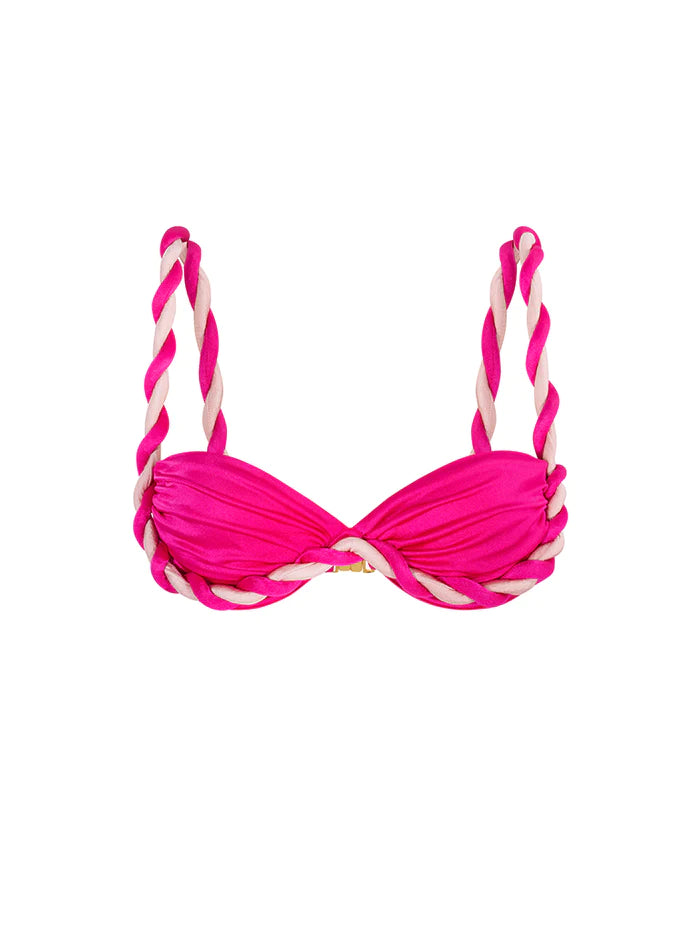 OLIVIA FUCSIA LOW WAIST BIKINI