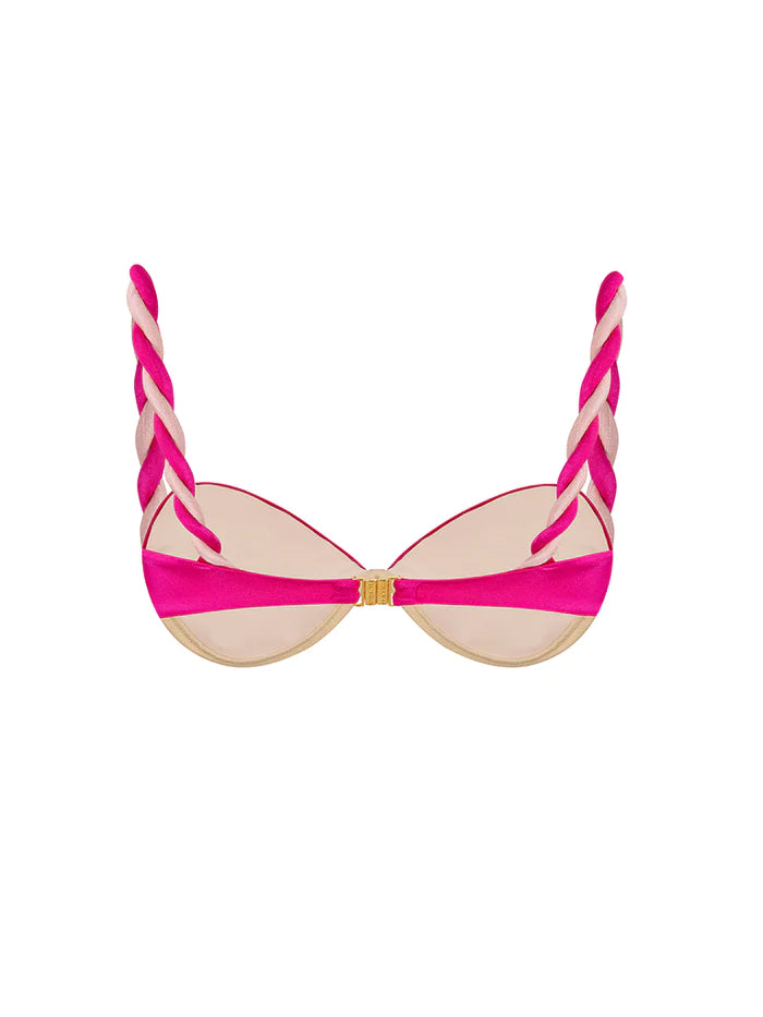 OLIVIA FUCSIA LOW WAIST BIKINI