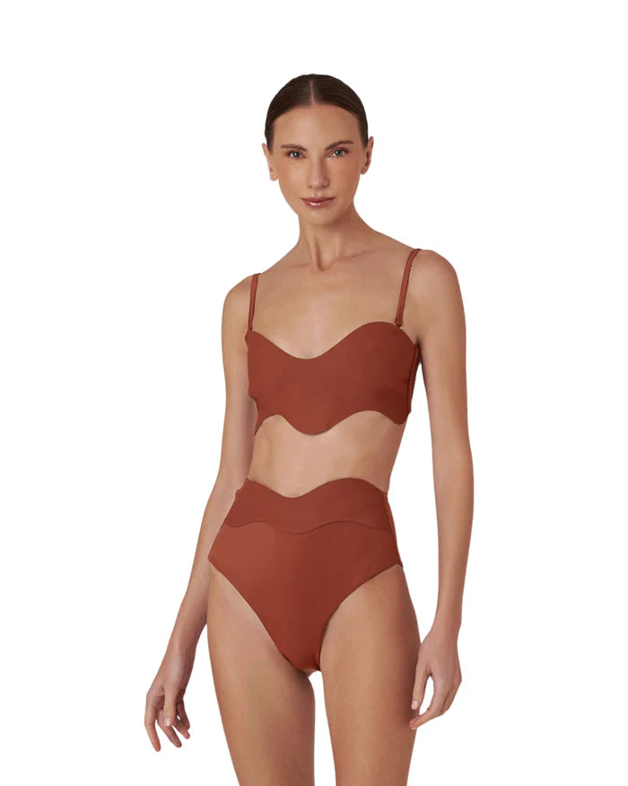 WAVE BIKINI TERRACOTA