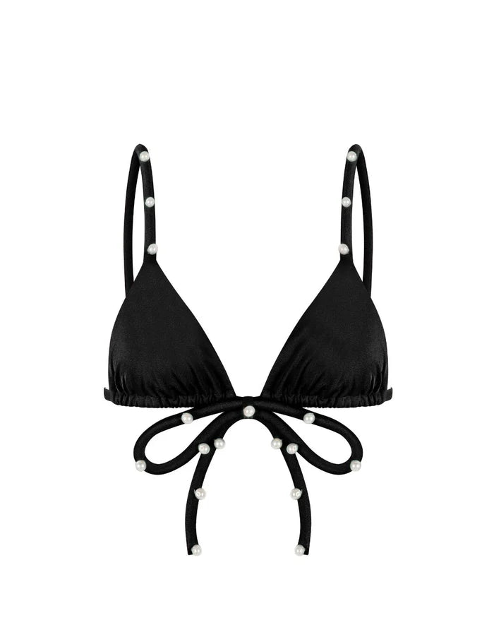 BOW BIKINI BLACK