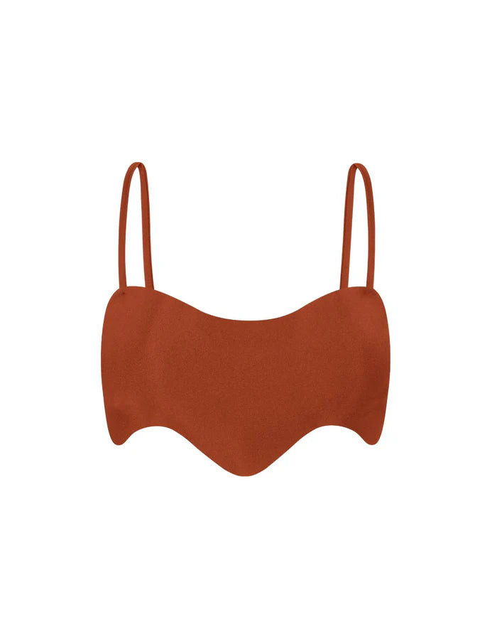 WAVE BIKINI TERRACOTA