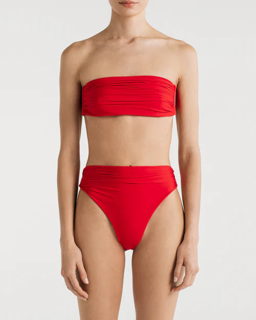 NOHI & ESTHER RED BIKINI