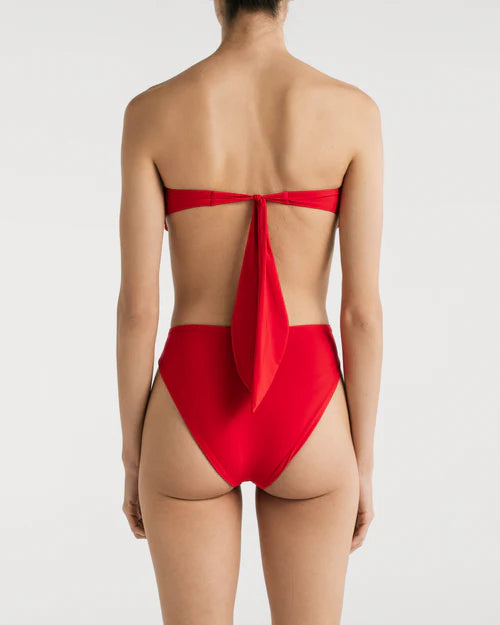 NOHI & ESTHER RED BIKINI