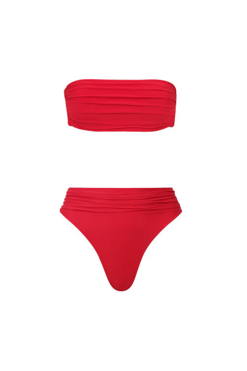 NOHI & ESTHER RED BIKINI