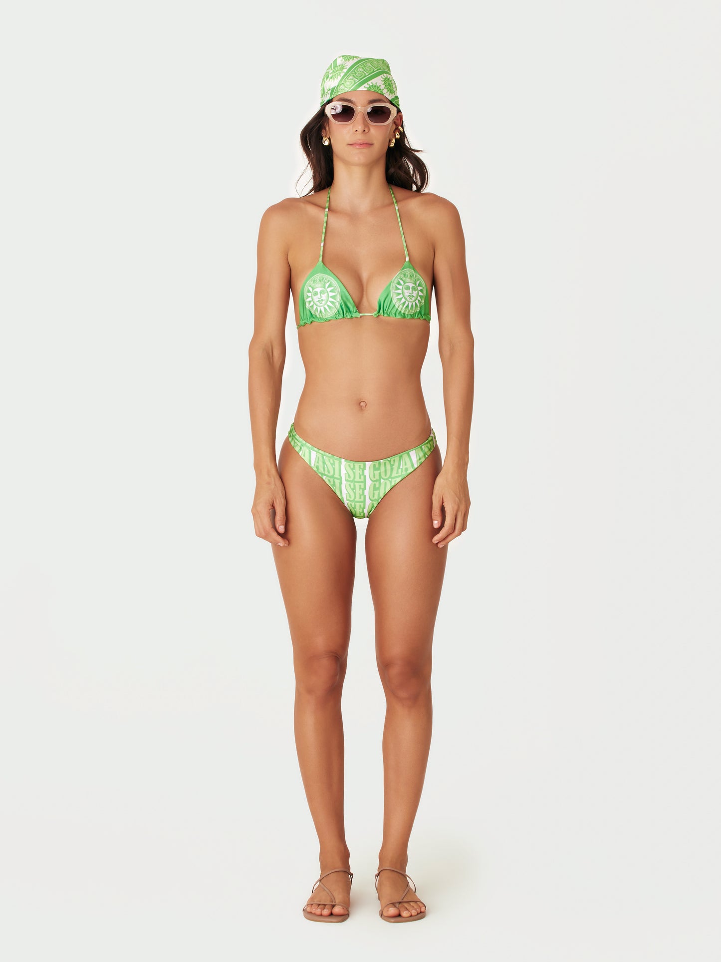 BIKINI ASI SE GOZA REVERSIBLE GREEN