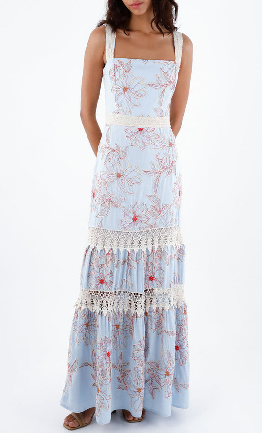 PLUMERIA MAXI DRESS