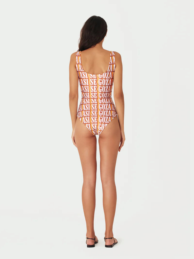 ASI SE GOZA ONE PIECE REVERSIBLE TERRACOTTA