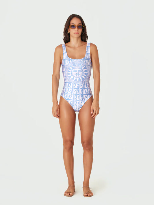 ASI SE GOZA ONE PIECE REVERSIBLE BABY BLUE