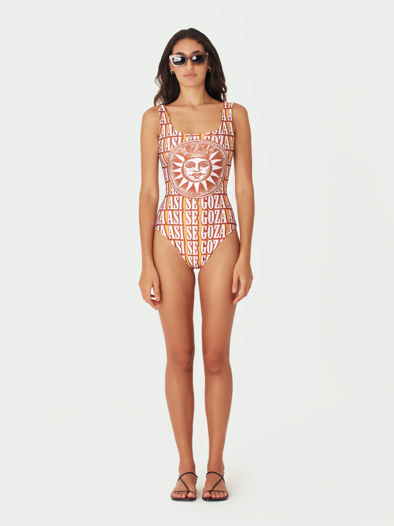 ASI SE GOZA ONE PIECE REVERSIBLE TERRACOTTA