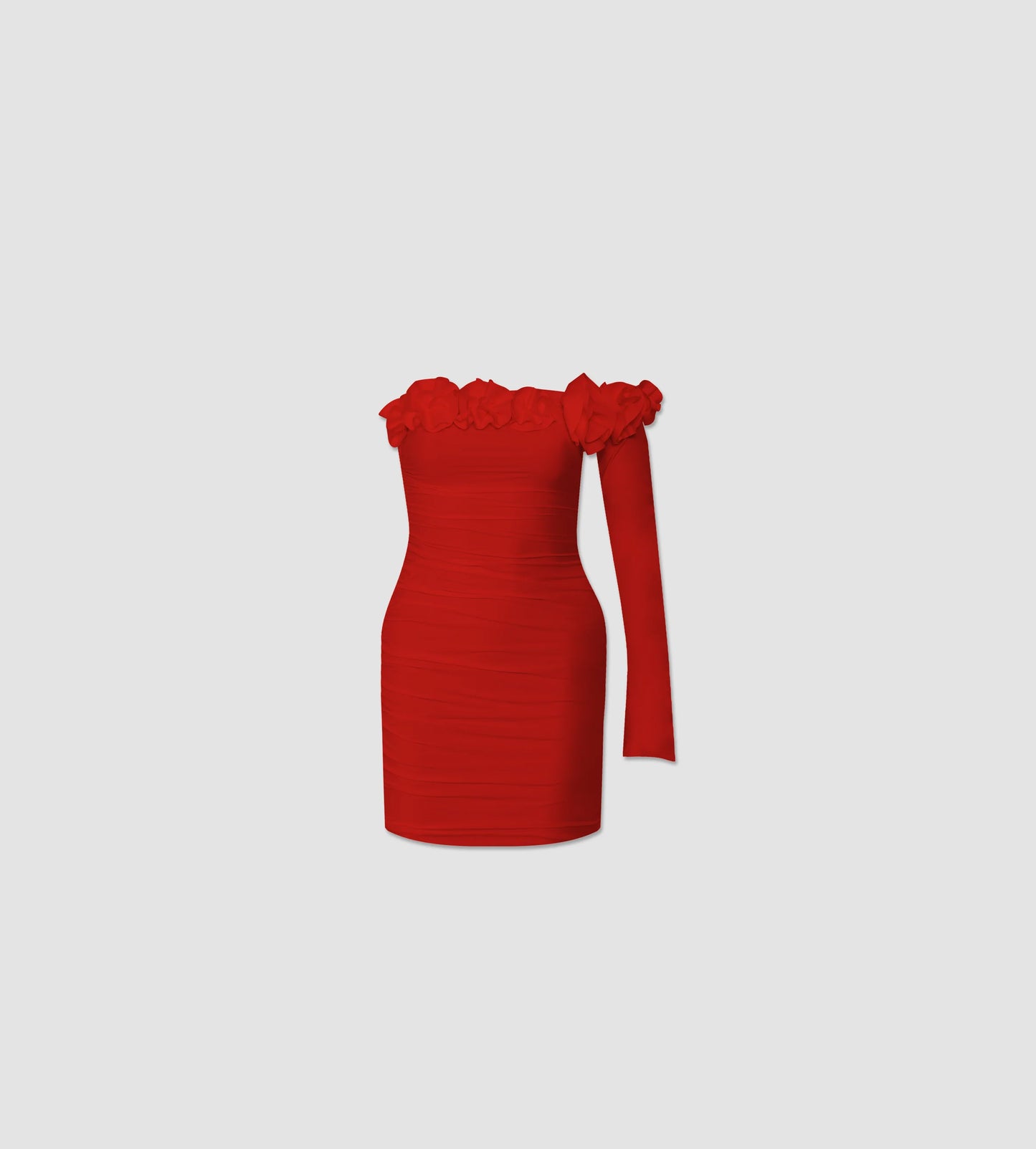 SELVAGGIO RED DRESS