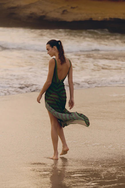 OLIVE COAST SARONG