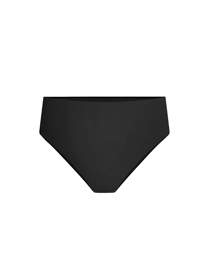 HOJAS BLACK HIGH WAIST BIKINI