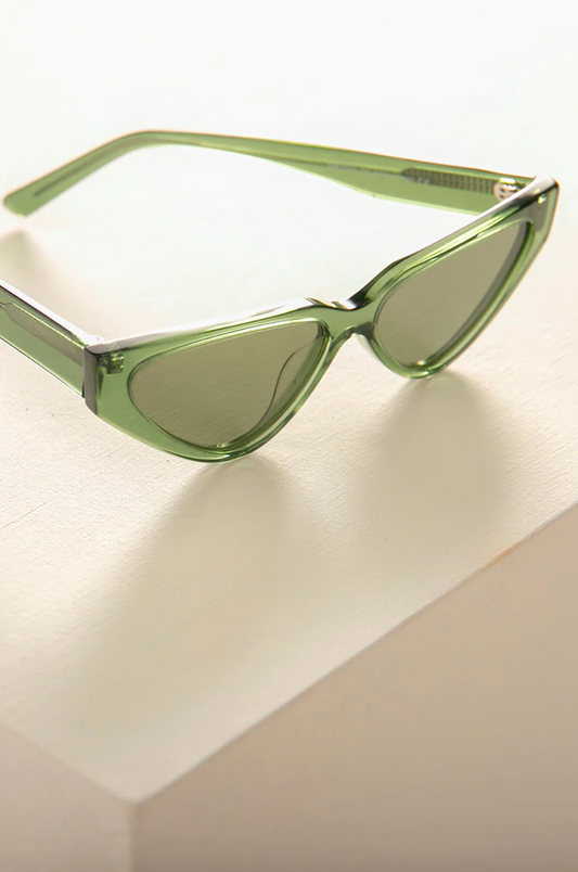 CATEYE GREEN SUNGLASSES