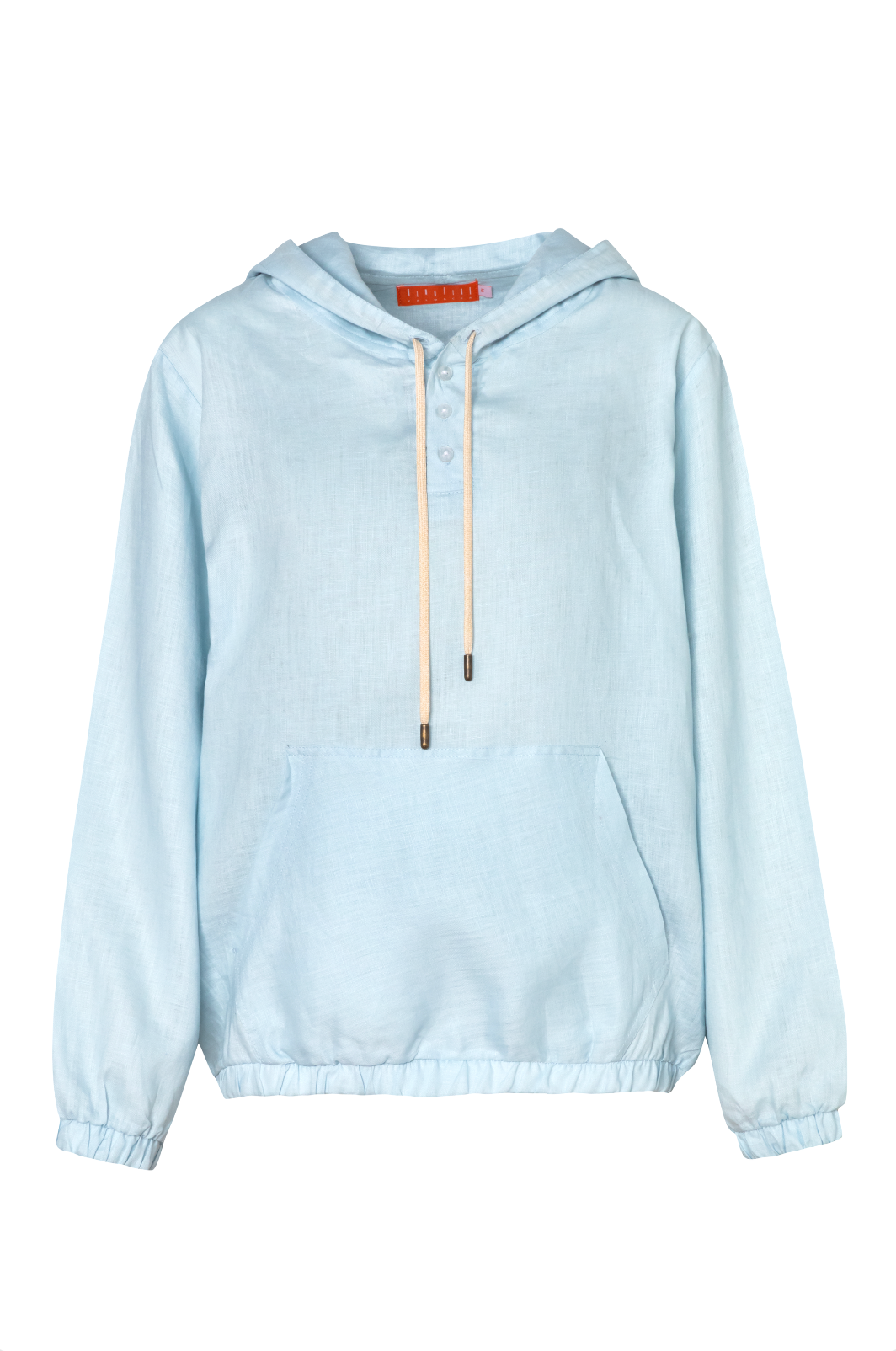 LINEN HOODIE ICE