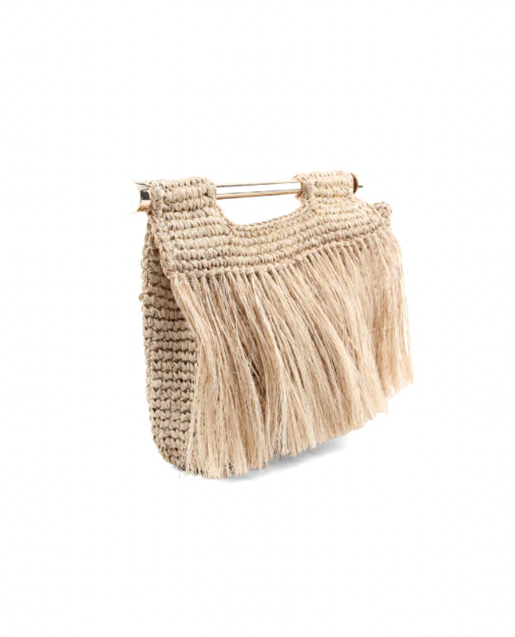 ARIA BEIGE CLUTCH