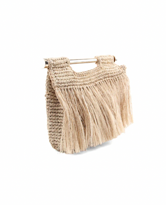 ARIA BEIGE CLUTCH