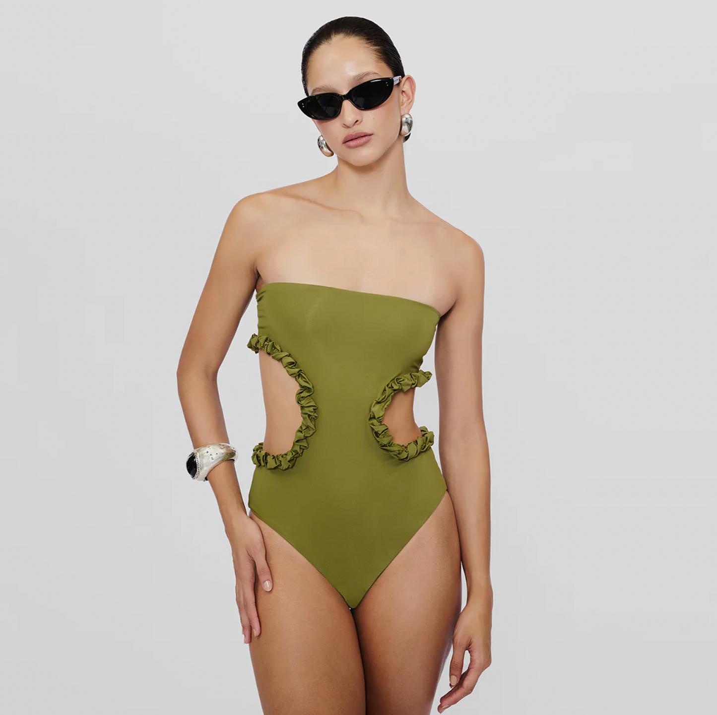 POIMA MOSS GREEN ONE PIECE