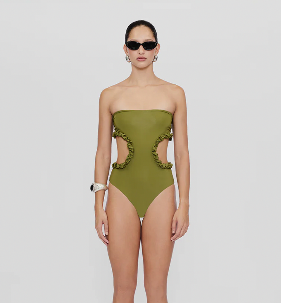 POIMA MOSS GREEN ONE PIECE