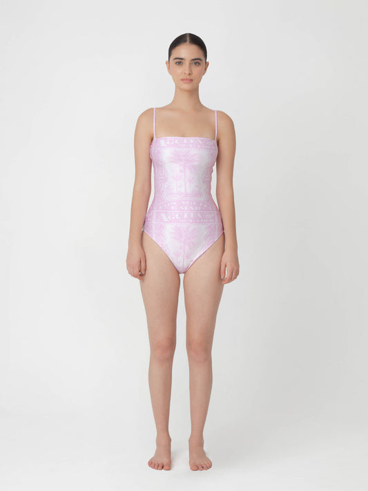 ANTOJITO PINK ONE PIECE REVERSIBLE